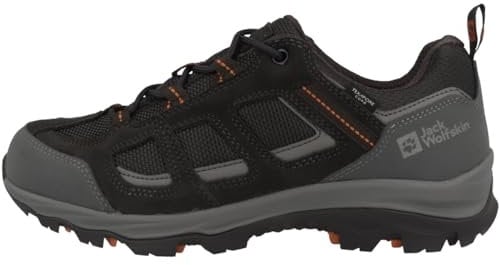 Jack Wolfskin Vojo 3 Texapore Low M Herren Outdoorschuhe , Grey Orange, 44 EU