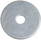 AERZETIX - C66260 - Satz von 10 - Unterlegscheiben karosserie flache breit - M5 Ø5.3x25x1.2mm - aus verzinkter stahl