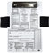 Sharplace Kneeboard Flying Bloc-notes Planche à Genoux de Pilote Mini Épais Robuste Pratique avec Élastique IFR/VFR pour Aviation, IFR
