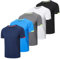 HUAKANG 5er Pack Sport Herren Tshirt Funktionsshirt Schnelltrocknend Sport T Shirts Männer Trainingsshirt Fitness Gym Running Laufshirt Kurzarm 0717-Black White Navy-XL