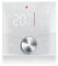MincoHome Smart Knob Thermostat for Underfloor Electric Heating/Gas Boilers, Remote Voice Control Programmable WiFi Temperature Controller with Adjusting Wheel (Weiß Wasser Fußbodenheizung)