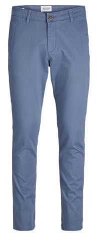 JACK & JONES Jpstmarco Jjbowie Noos Pantalon Chino, Bleu Chine, 32W x 34L Homme