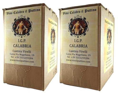 Vino Calabro il Puttino (Bianco I.G.P. Calabria, 10 Litri)
