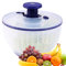 Zuasdvnk Fruit Washer Bowl,Spinner Dryer Cleaner - Large Fruit Washing Machine Rotator, Press Type Salad Spinner for Fruits Vegetables