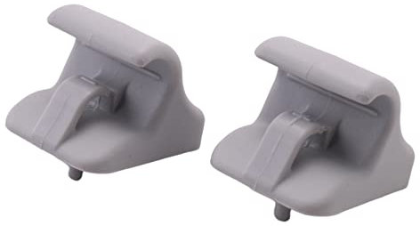 Lanko 2 staffe di fissaggio per aletta parasole grigie, per I20 2008-2015 85235-05100OM, accessori interni