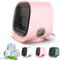 EHOTER Oribreeze Air Conditioning 2024 Nuevo enfriador de aire Oribreeze, enfriador de aire acondicionado Ori Breeze, ventilador de aire acondicionado portátil, ventilador de agua helada (rosa)