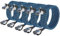 CABNEER Cable Ethernet Cat 8 de 1 Metros 5 Piezas, Cabo Ethernet Cable de Red Trenzado, Cable Lan 40Gbps 2000MHz con Conector RJ45, Alta Velocidad Gigabit RJ45 Cable para Computadora Módem Router
