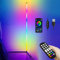 120cm Smart RGB LED Floor Lamp With App Remote Control, Music Sync/DIY Mode/Timer, 16 Million Color Changing Standing Light, Adjustable Lighting for Living Room