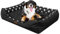 Bjird Hundebett - Hundekorb für kleine mittelgroße & große Hunde - Bequemes Haustierbett - Hundekissen - Hundesofa - wasserabweisend - Größe: XL - 114x84 cm