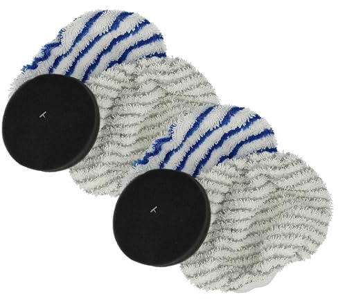 vhbw 6-TLG. Set kompatibel mit Rowenta CLEAN & STEAM Multi RY8561*, Multi RY8544*, Multi RY8534*, Revolution RY7731* Dampfreiniger