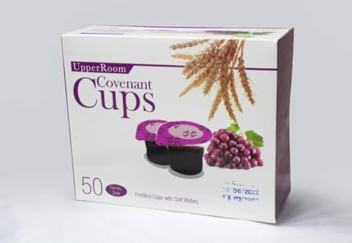 50 Holy Communion Wafer And Wine, Fellowship Cup