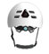LVSHUOHC Smart Bluetooth Bike Helmet With 1080p Hd Action Camera And Bluetooth, Mens Mountain Bike Helmet Multi Mode Headlights And Warning Taillights, Unisex,White