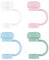 4 PCS Silicone Straw Covers for Cup, 10mm Dust Proof Reusable Straw Caps, Leak Proof Toppers, Pure Color Accessories