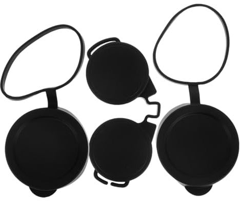 Gadpiparty 3Pcs Rubber Binocular Lens Caps Durable Eyepiece Guard for Compatibility Bird Watching Hiking Outdoor Activities Reliable Protection for Lens