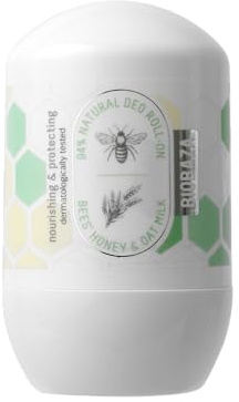 Biobaza Bees & Oats Deo Roll-On 50 ml – Sanftes Deodorant mit Honig & Hafer für empfindliche Haut