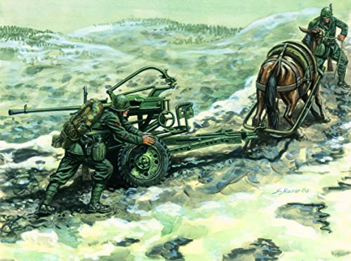Italeri 6464S - Horse Drawn Breda 20
