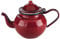 Ibili Tetera ROJA 0,75 LTS, Stainless Steel, Rojo, 10 x 10 x 20 cm