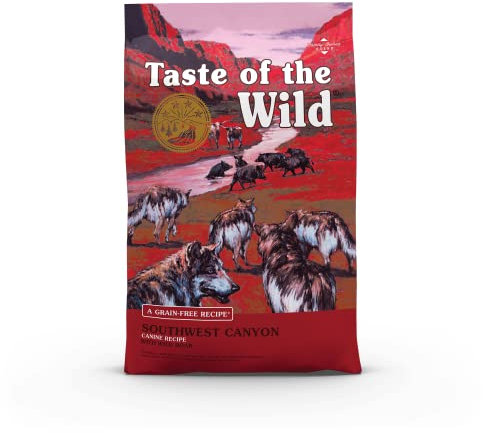 Taste of the Wild Southwest Canyon Dry Dog Food, Wild Boar, 5lb