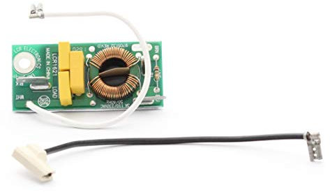 Filtre RFI d'interférence RF de rechange (4176340) avec fil pour mélangeur à cuve KitchenAid de 5 pintes (K5, KPM5, KPM50, 5KPM50, etc.)