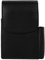 Étui à Cigarettes en Cuir PU Boîte à Cigarettes Elégant Porte-cigarettes Paquet de Cigarettes Housse avec Emplacement pour Briquet pour Femmes et Hommes (Noir)