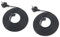 Brighton Vebner 2-Pack Power Cord Compatible with Sonos Play One, Play-1 and One SL. Also compatible with Samsung HW-Q950 & SWA-9500S/XE, UK Version (2-Pack, Black, 5 Meters)