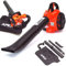 Aspiratore a benzina 55117, trituratore da giardino, 26 cc, con tracolla, anti-vibrazione, 4 in 1, AWZ