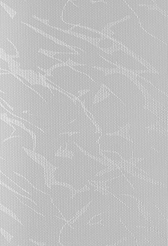 Made To Measure Waterproof Wipeable Blackout Fiesta PVC Replacement Vertical Blind Slats 3.5 89mm (Up To 150cm, Hidden Weights, Fiesta Grey)