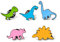 Emaille-Anstecknadel-Set, Cartoon, bunt, Dinosaurier, Brontosaurus Brosche, niedliches Biest, Wildtier, Emaille-Nadeln, Rucksack, Kleidung, Anstecknadel, Knopf, Metallabzeichen, Cartoon-Schmuck für