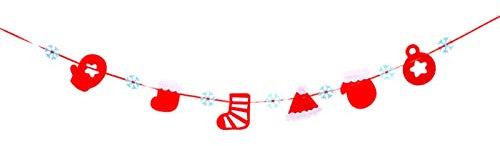 Hängende Fahnen Bunte Fahnen Hängende Fahnen Buchstaben String Flags Christbaumschmuck Weihnachtsdeko Rost Für Garten Boot (B, One Size)