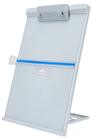 ULTECHNOVO Document Holder Paper Holder for Desk Reading Stand Stand Space-Saving Easy to Carry Plastic