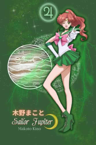 Sailor Jupiter inspired notebook/journal: notebook for school, sketchings, diary