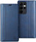 OCASE Compatible with Samsung Galaxy S23 Ultra Wallet Case,PU Leather Flip Samsung Retro Case with RFID Blocking Kickstand Card Holder Shockproof Phone Cover for Galaxy S23Ultra 5G 6.8 Inch,Blue