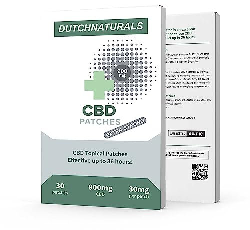 Topische CBD Pflaster Extra stark 30 x 30mg - 900mg