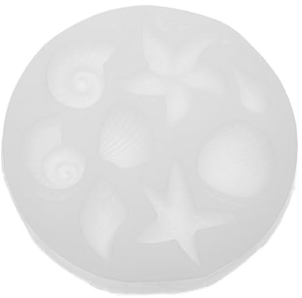 BESTonZON Silikonformen Für Backen Ozean Tier Meerjungfrau Silikonform Fondant Kuchenformen Antihaftbeschichtet Lebensmittelecht Flexibel Einfach Zu Reinigen