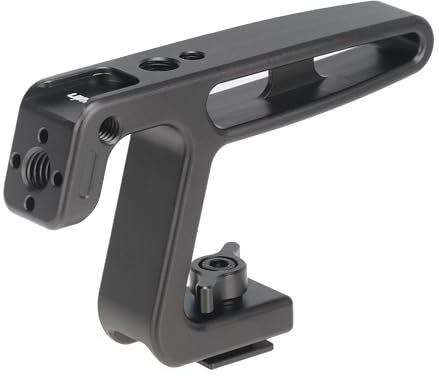 Hersmay Mini Top Handle Oberer Kameragriff mit Cold Shoe Mount für Sony/Nikon/Canon leichte Vlogging Kameras