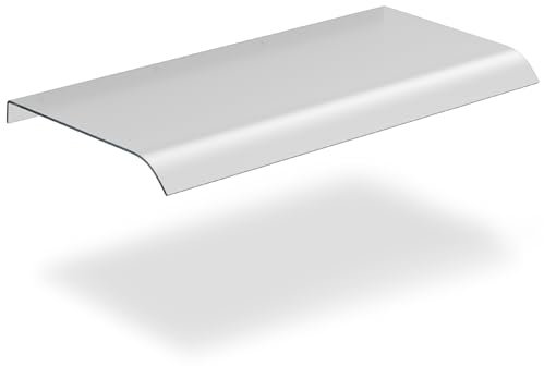 DKIEI Door Canopy Outdoor, Frosted Front Door Canopy Waterproof, Porch Rain Awning for Window, Patio, Roof Cover, UV Protection, 50 x 100cm