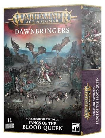Warhammer Games Workshop Age of Sigmar - SOULBLIGHT GRAVELORDS - Colmillos de la Reina de Sangre