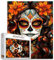 Tucocoo Day of The Death Jigsaw Puzzle 1000 Pieces Puzzles for Adults, Sugar Skull Woman Autumn Festival Art Jigsaw Puzzles for Challenging Family Activity Games Colorful DIY Puzzle for Home Decor