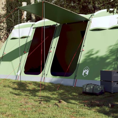 ZEYUAN Tunnel-Familienzelt 10 Personen Grün Wasserdicht, Caming Zelt, Camping Tents, Camping-Zelt - 94619