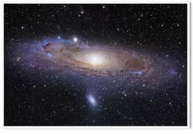 Andromeda, Weltraum, Galaxie, Sterne, Mars, Planet, Moderne Kunst, Poster, Leinwanddrucke, Wohnzimmer, dekorative Wandmalerei, Dekorbilder, 42 x 60 cm, ungerahmt