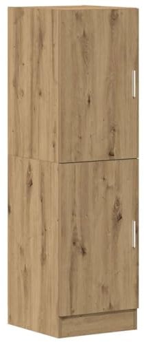 vidaXL Küchenschrank Artisan-Eiche 38x41,5x131,5 cm Holzwerkstoff, Schrank, Küchenzeile, Beistellschrank, Vorratsschrank, Geschirrschrank, Sideboard