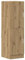 vidaXL Küchenschrank Artisan-Eiche 38x41,5x131,5 cm Holzwerkstoff, Schrank, Küchenzeile, Beistellschrank, Vorratsschrank, Geschirrschrank, Sideboard