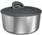 Zyliss Easy Spin Centrifuga per Insalata Piccola in Acciaio Inox, Capacità: 3,5L, Asciuga Lattuga con Corda a Strappo, Pulsante Freno, Base Antiscivolo, Lavabile in Lavastoviglie, Senza BPA