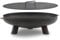 BBQ-Toro Acier inoxydable - Diamètre : 70 cm - Avec couvercle - Noir - Brasero d'extérieur avec trois pieds et deux poignées - Brasero pour le jardin - Brasero Garden Fire Pit, Fire Bowl, brasero