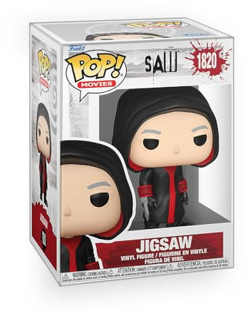 Epic Collectibles Pop Movies: Saw - Jigsaw Vinyl Figure Bundled with Box Protector Compatible for Funko