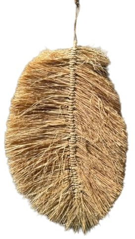 Whakano Boho Wanddekorationen Aus Gewebter Bast,Hängende Raffia Wandkunst,Wanddeko Wandanhänger Für Bauernhaus Wohnzimmer Schlafzimmer Küche Und Ausstellungstisch,Fotografie,E