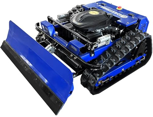 CARTIWELL Tosaerba a motore telecomandato CW-500 Tosaerba per pendii con spazzaneve