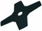 Einhell Ersatzmesser passend für Benzin Sense BG-BC 25 (Messerlänge 230x25,4 mm)