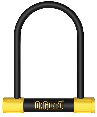 ONGUARD Bügelschloss Bulldog STD-8010, mit Schlüssel, Schwarz, 11,5 x 23 cm