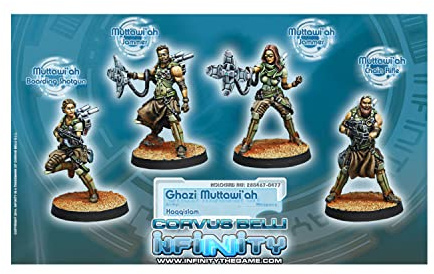 Haqqislam Ghazi Muttawi ah Miniature Corvus Belli